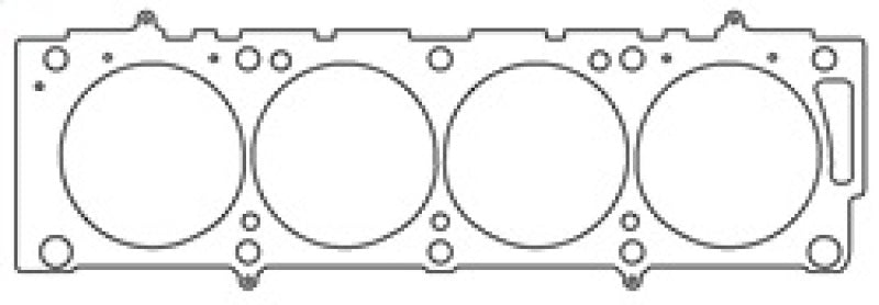 Cometic Ford FE V8 4.250in Bore .086in MLS Cylinder Head Gasket (Does Not Fit 427 SOHC Cammer)