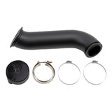 Wehrli 04.5-07 Dodge Ram Cummins 4in Down Pipe - w/High Mount S300 Turbo & 2nd Gen Manifold