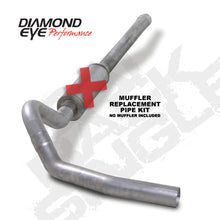 Load image into Gallery viewer, Diamond Eye KIT 4in CB SGL MFLR RPLCMENT PIPE AL CHEVY/GMC 6.6L 2500/3500 2006-2007.5