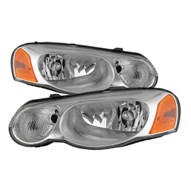 xTune Chrysler Sebring Convertible & Sedan 04-06 OEM Style Headlights Chrome HD-JH-CHRSE04-4D-AM-C