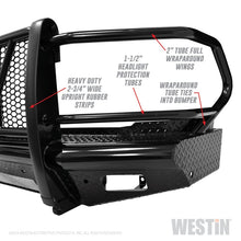 Load image into Gallery viewer, Westin 10-18 RAM 2500/3500 HDX Bandit Front Bumper - Black