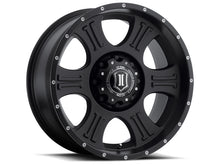 Load image into Gallery viewer, ICON Shield 20x9 5x150 16mm Offset 5.625in BS 110.1mm Bore Satin Black Wheel