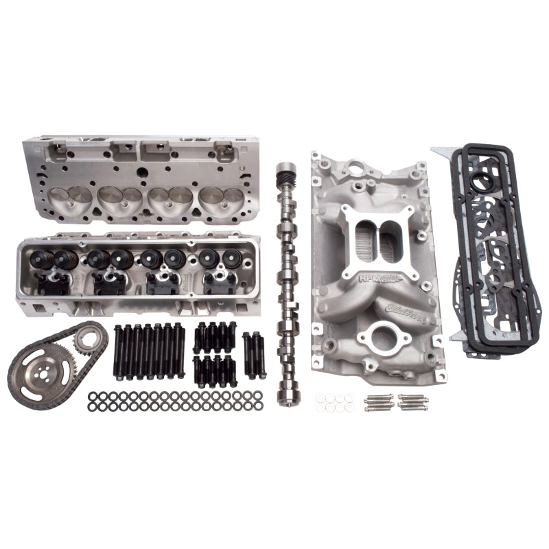 Edelbrock Power Package Top End Kit 383 SBC 460 Hp