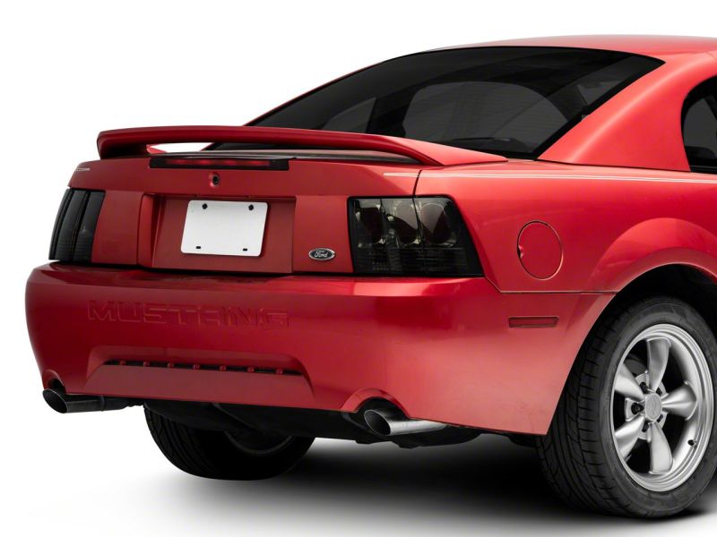 Raxiom 99-04 Ford Mustang Axial Series Altezza Style Tail Lights- Blk Housing (Smoked Lens)