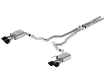 Load image into Gallery viewer, Ford Racing 2024 Mustang 5.0L Sport Non-Active Cat-Back Exhaust w/Valance - Black Tip