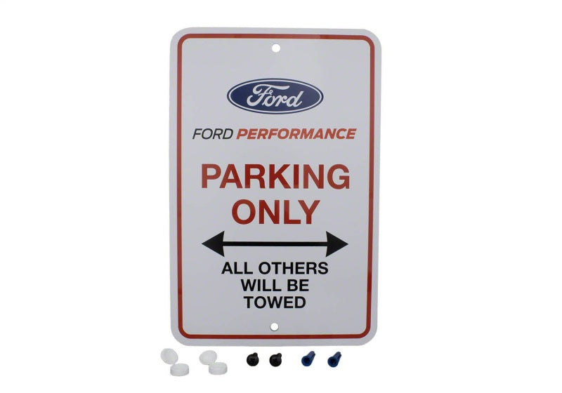 Ford Racing Ford Performance Parking Only Sign