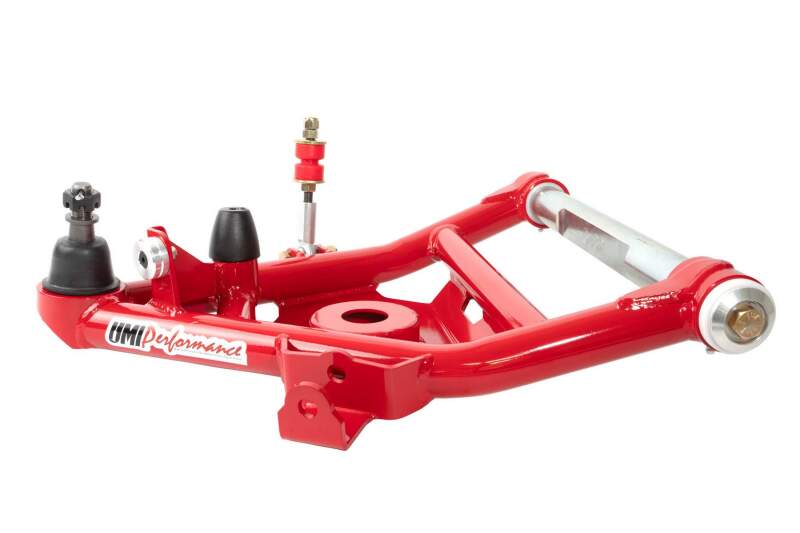 UMI Performance 73-87 GM C10 Street Performance Lower Control Arms - Red