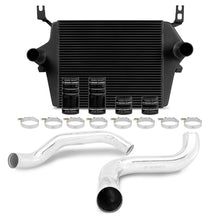 Load image into Gallery viewer, Mishimoto 99-03 Ford 7.3L Powerstroke PSD Black Intercooler Kit w/ Polished Pipes