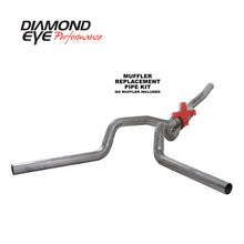 Load image into Gallery viewer, Diamond Eye KIT 4in CB MFLR RPLCMENT PIPE DUAL SS: 2006-2007.5 CHEVY/GMC 6.6L 2500/3500