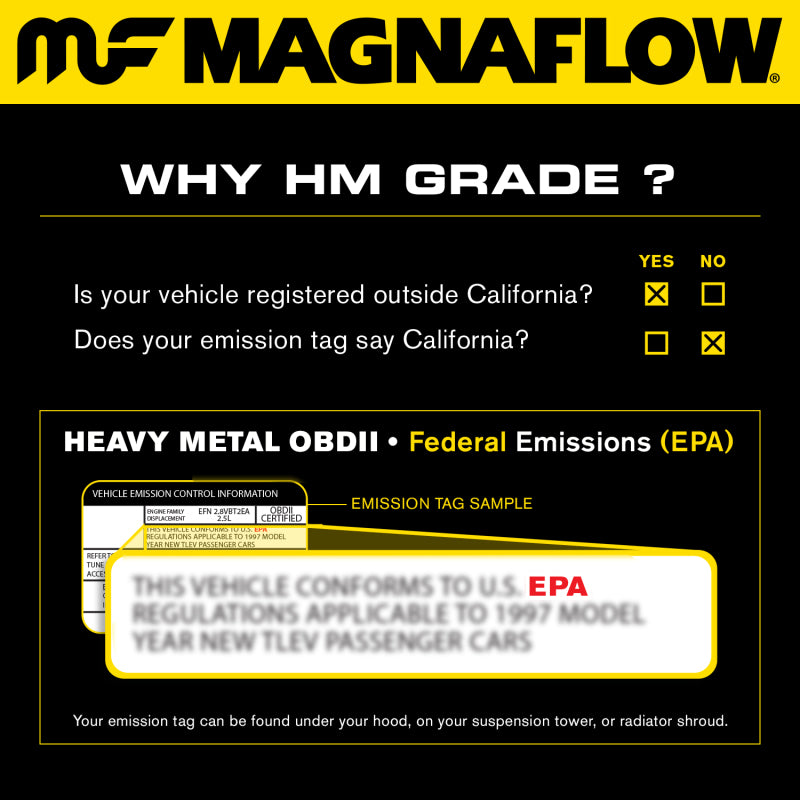 MagnaFlow DF Catalytic Conv Nissan 04-05 Maxima Manifold/2006 Altima Manifold/04-09 Quest 3.5L Rear
