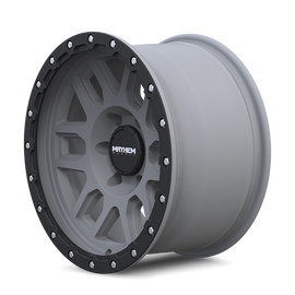 Mayhem 8304 Delta 20x9 / 8x170 BP / -12mm Offset / 125.2mm Hub Matte Gunmetal- Matte Black Lip Wheel