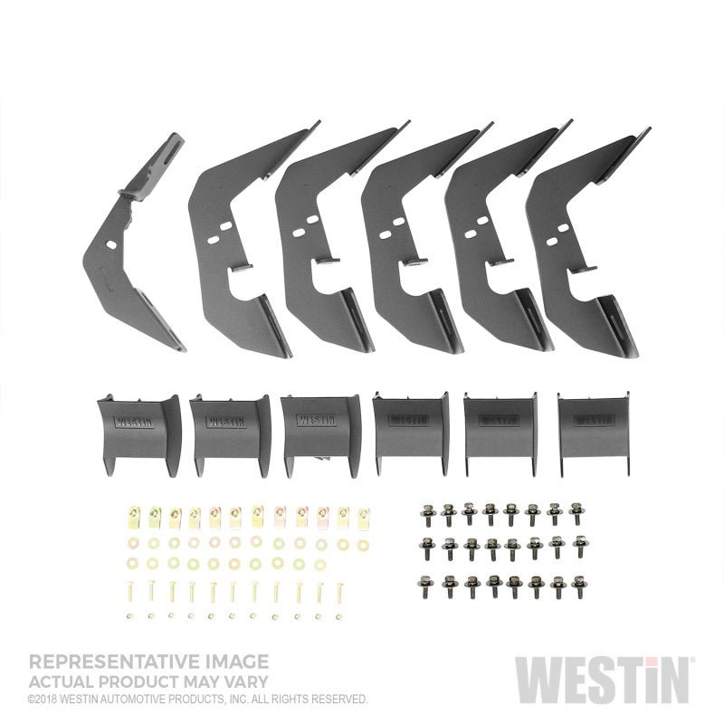 Westin 2015-2018 Ford F-150 SuperCrew R7 Nerf Step Bars - SS