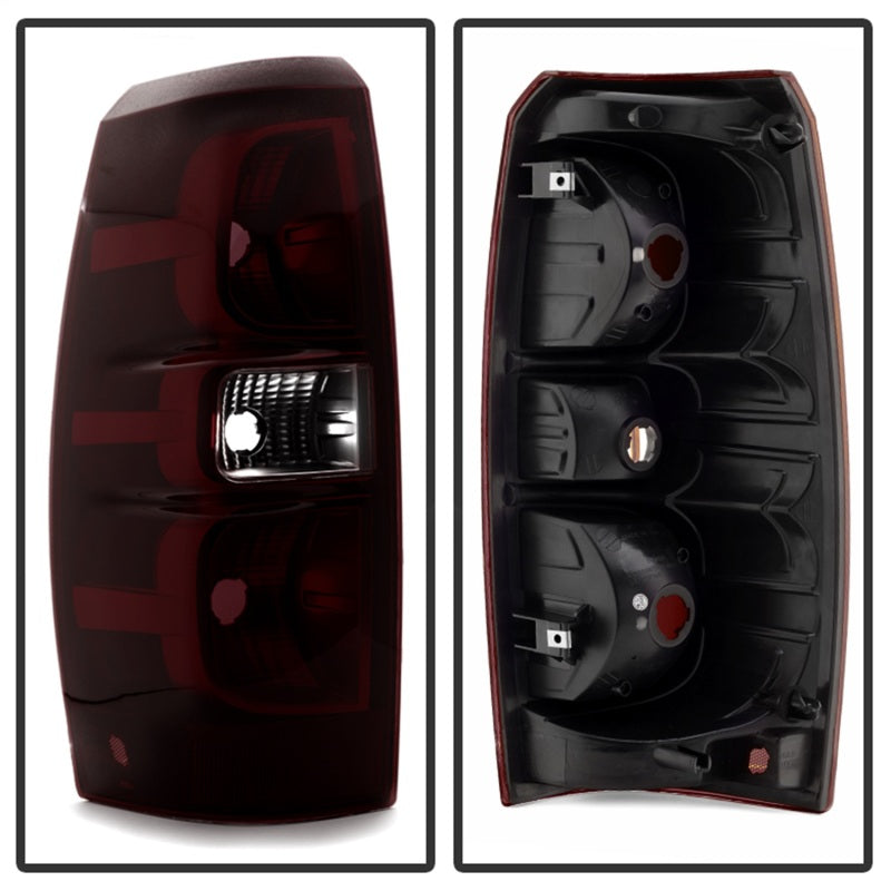 Xtune Chevy Avalanche 07-13 OE Style Tail Lights Red Smoked ALT-JH-CAVA07-OE-RSM