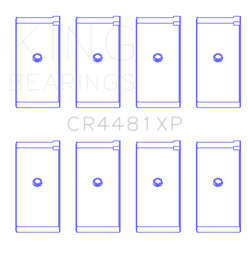 King Engine Bearings Mitsubishi 4G63/4G64 6 Bolt 1st Gen DSM Performance Rod Bearing Set - Size STD