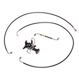 Chase Bays 83-87 Toyota AE86 Corolla Single Piston Brake Booster Delete Brake Line Relocation