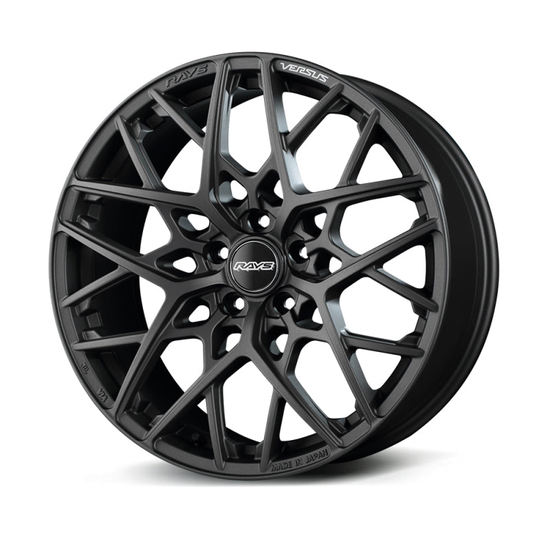 Versus VV25M 19X8.5 / +36 / 5x114.3 - Matte Super Dark Gunmetal