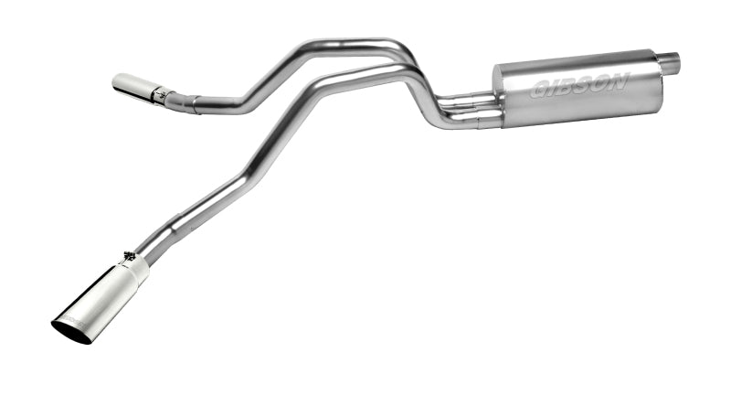 Gibson 14-18 Chevrolet Silverado 1500 LT 5.3L 3in/2.25in Cat-Back Dual Extreme Exhaust - Stainless