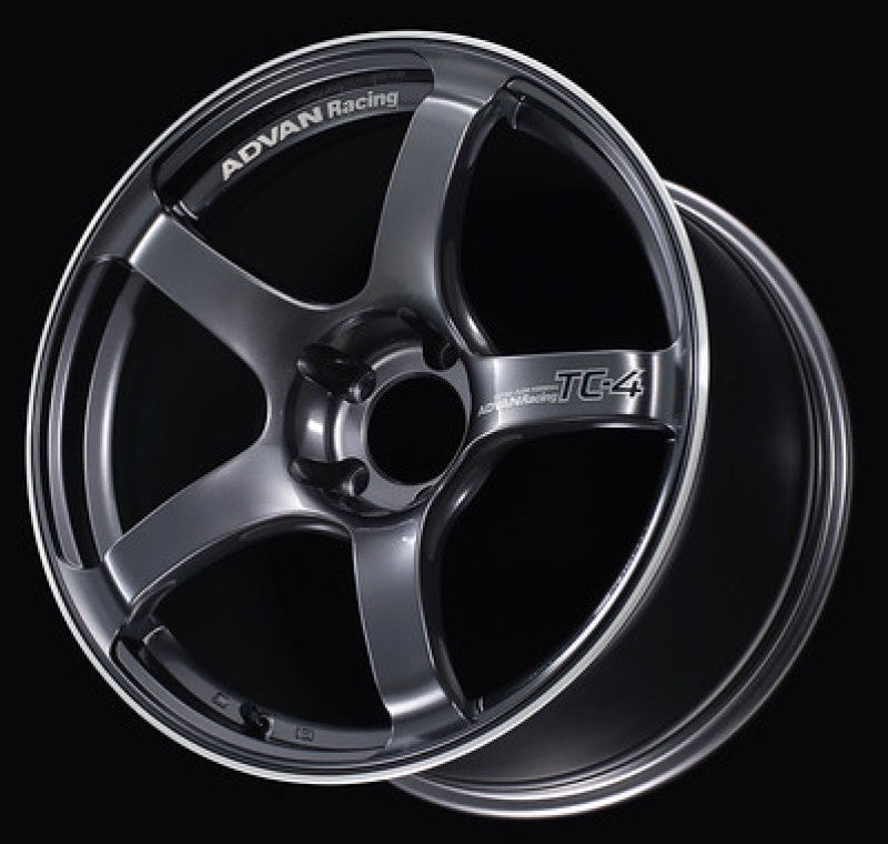 Advan TC4 16x7.0 +44 5-114.3 Racing Gunmetallic & Ring Wheel