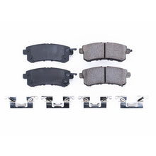 Load image into Gallery viewer, Power Stop 11-13 Infiniti QX56 Rear Z17 Evolution Ceramic Brake Pads w/Hardware