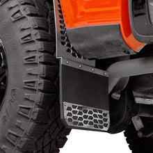 Load image into Gallery viewer, Putco 10-18 Ram HD Dually - (Fits Rear) - Set of 2 Mud Skins - Brushed SS w/ Hex Shield