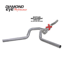 Load image into Gallery viewer, Diamond Eye KIT 4in CB MFLR REPLACMENT PIPE DUAL AL: 2006-2007.5 CHEVY/GMC 6.6L 2500/3500