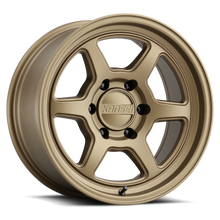 Load image into Gallery viewer, Kansei K14B Roku 17x8.5in / 5x139.7 BP / -10mm Offset / 106.5mm Bore - Gloss Black Wheel