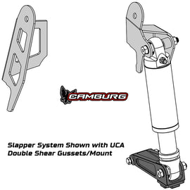 Camburg 05-23 Toyota Tacoma 2.5 Front Slapper Bump Stop Mount Kit w/ UCA Gussets Only