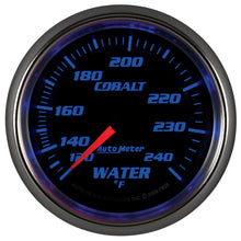 Load image into Gallery viewer, Autometer Cobalt 66mm 120-240 Degree F Mechanical Water Temperature Gauge