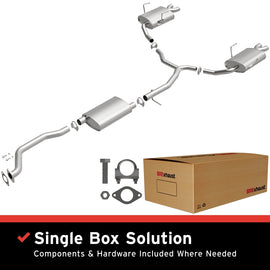 BRExhaust 09-12 GMC Acadia 3.6L Exhaust Kit