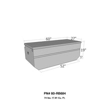 Load image into Gallery viewer, Westin/Brute Chest 60in Xtra Wide - Aluminum