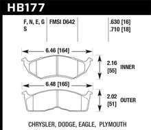 Load image into Gallery viewer, Hawk 95-97 Dodge Neon HPS Street Front Brake Pads