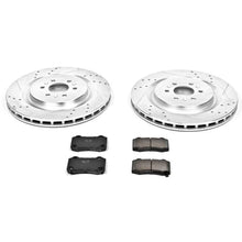 Load image into Gallery viewer, Power Stop 04-07 Cadillac CTS Rear Z23 Evolution Sport Brake Kit