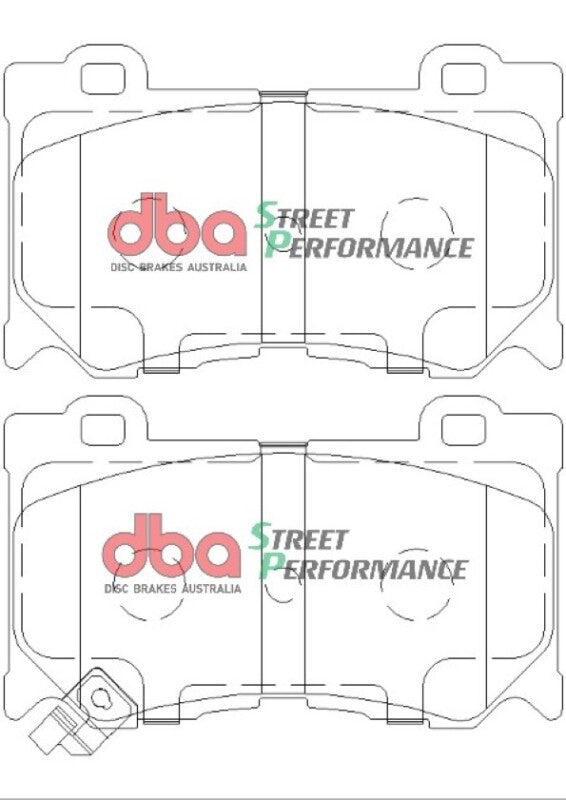 DBA 09-13 Infiniti FX50 (S51 Model) Front SP Performance Brake Pads