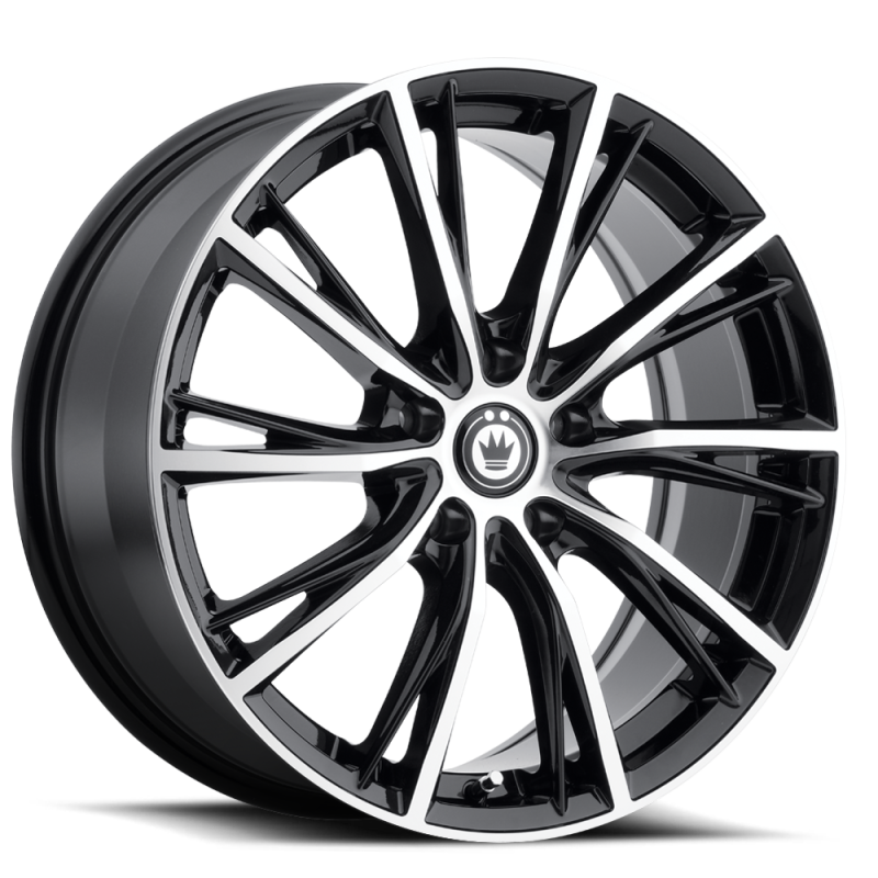 Konig Impression 16x7.5 5x114.3 ET40 Gloss Black w/ Machined Face