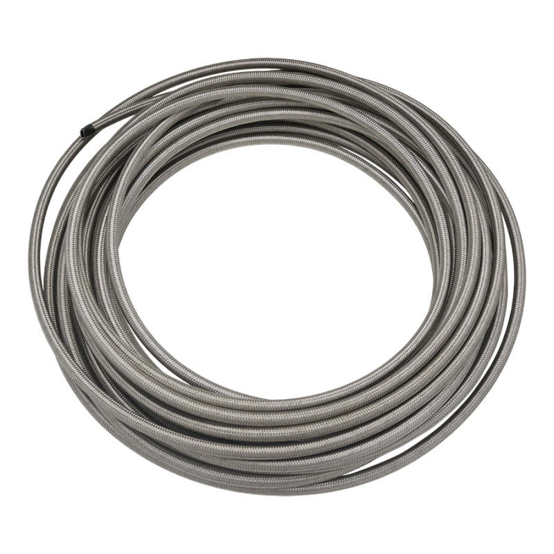 DeatschWerks 10AN Stainless Steel Double Braided CPE Hose - 50ft