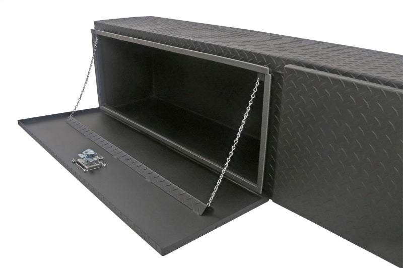 Deezee Universal Tool Box - Specialty 96In Topsider Black BT Alum (Txt Blk)