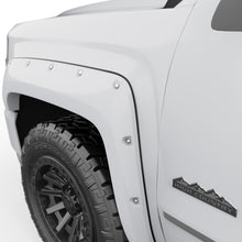 Load image into Gallery viewer, EGR 14+ Chev Silverado 5ft Bed Bolt-On Look Color Match Fender Flares - Set - Summit White