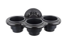 Load image into Gallery viewer, SeaSucker 3-Cup Holder Vertical Mount - Black