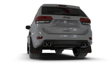 Load image into Gallery viewer, Rally Armor 18-22 Jeep Grand Cherokee SRT Trackhawk Black UR Mud Flap - White Logo