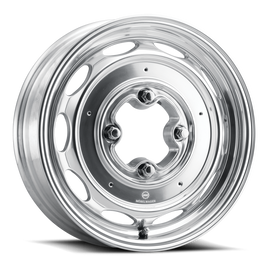Mobelwagen MW-430P Interceptor 15x4.5in / 4x130 BP / 25mm Offset / 85.85mm Bore - Polished Wheel