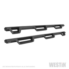 Load image into Gallery viewer, Westin 17-22 Ford F-250/350 Crew Cab 6.75ft Bed HDX Drop W2W Nerf Step Bars - Tex. Blk