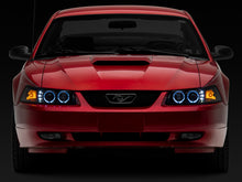 Load image into Gallery viewer, Raxiom 99-04 Ford Mustang Dual LED Halo Projector Headlights- Black Housing (Clear Lens)