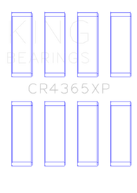 King Engine Bearings Ford Zetec S/Ecoboost 1.6 (Size .026) Connecting Rod Bearing Set of 6