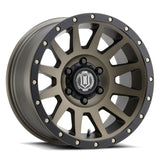 ICON Compression 18x9 6x135 6mm Offset 5.25in BS Bronze Wheel