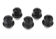 Load image into Gallery viewer, Ford Racing M12 x 1.5 Black Lug Nut - Set of 5