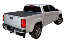 Load image into Gallery viewer, Access LOMAX Tri-Fold Cover 07-19 Toyota Tundra  - 6ft 6in Bed (w/ Deck Rail) - Matte Black