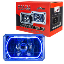 Load image into Gallery viewer, Oracle Pre-Installed Lights 4x6 IN. Sealed Beam - Blue Halo