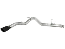 Load image into Gallery viewer, aFe Atlas Exhausts DPF-Back Aluminized Steel Exhaust Dodge Diesel Trucks 07.5-12 L6-6.7L Black Tip