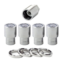 Load image into Gallery viewer, McGard Wheel Lock Nut Set - 4pk. (Reg. Shank Seat) 1/2-20 / 13/16 Hex / 1.38in. Length - Chrome