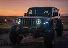 Load image into Gallery viewer, Oracle Jeep JL/Gladiator JT Oculus Bi-LED Projector Headlights - Amber/White Switchback